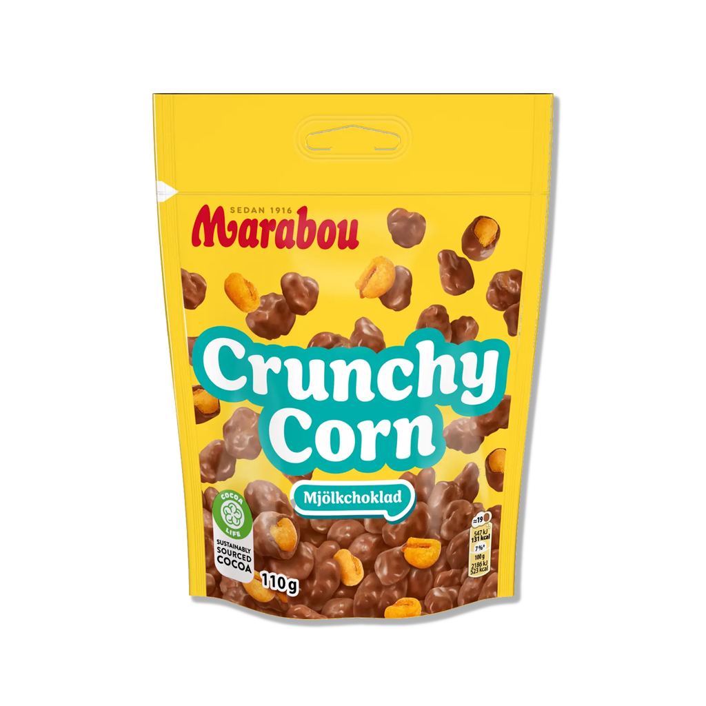 Marabou – Knuspriger Mais – 110 g