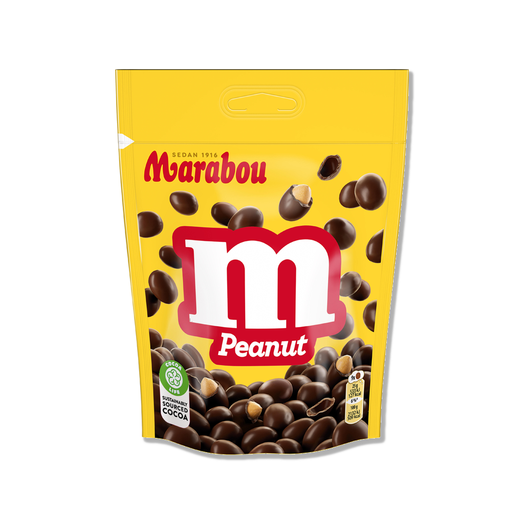 Marabou - Schokolade M Erdnuss - 135 g