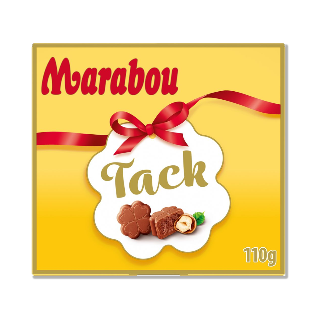 Marabou - Tack! - Praliny z orzechów laskowych - 110g