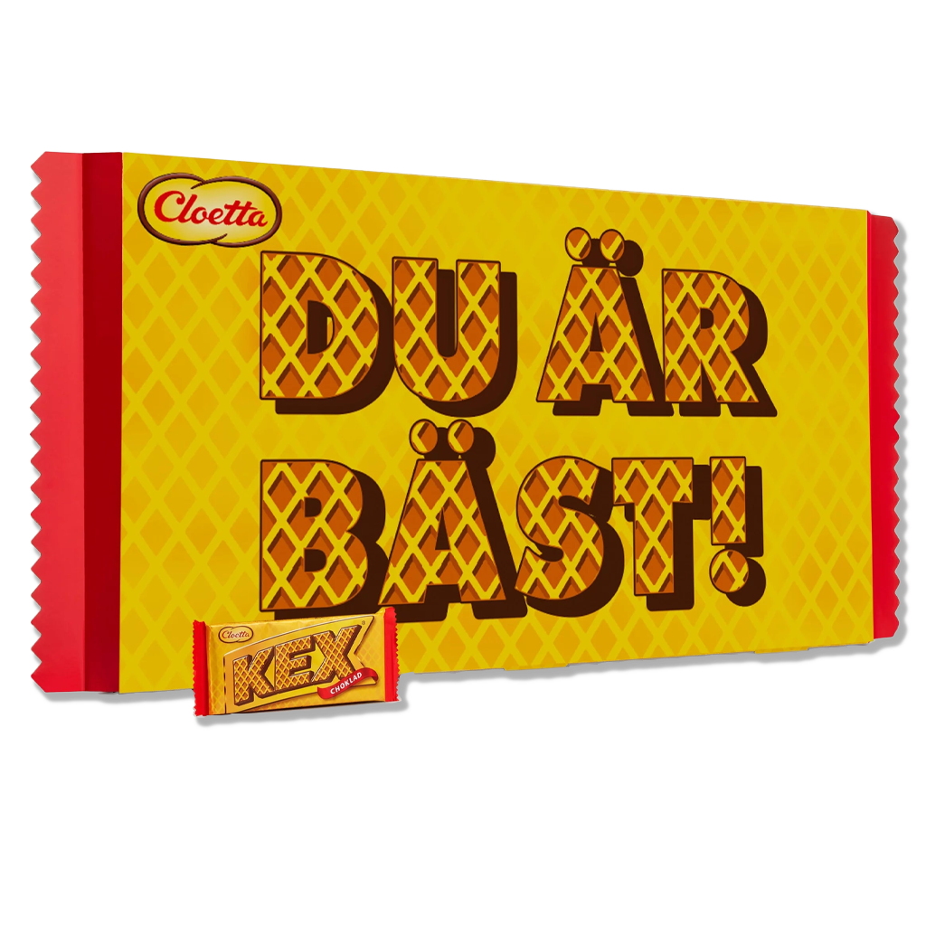 Cloetta - Kex - wafer chocolate bar - Gigantic - 2000g