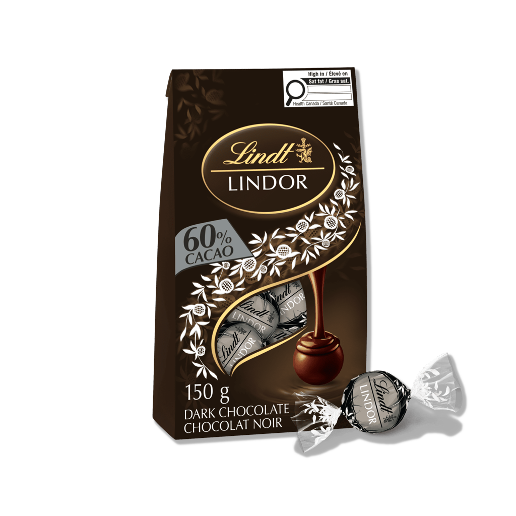 Lindt - Chokladpralin Dark Chocolate 60% - 137g