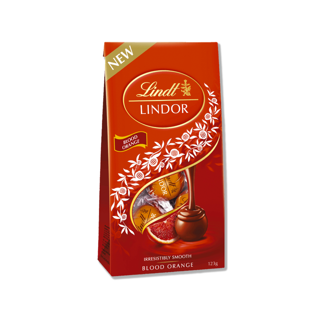 Lindt - Lindor Blood Orange Bag - 137g