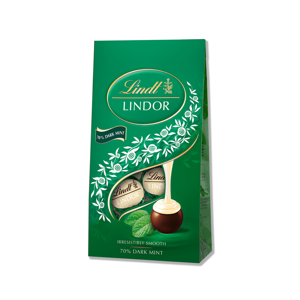 Lindt - Lindor Dark Mint - 137g