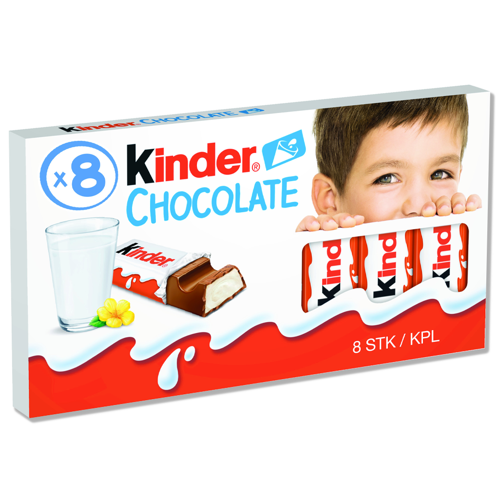 Kinder - Chocolat 8-P - 100g 
