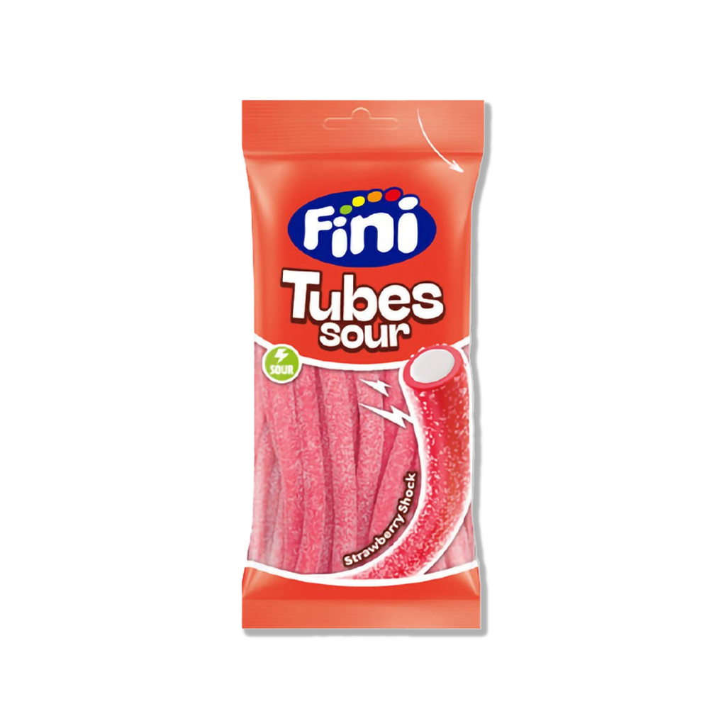 FINI - Tubes acidulés Jordgubb - 75g