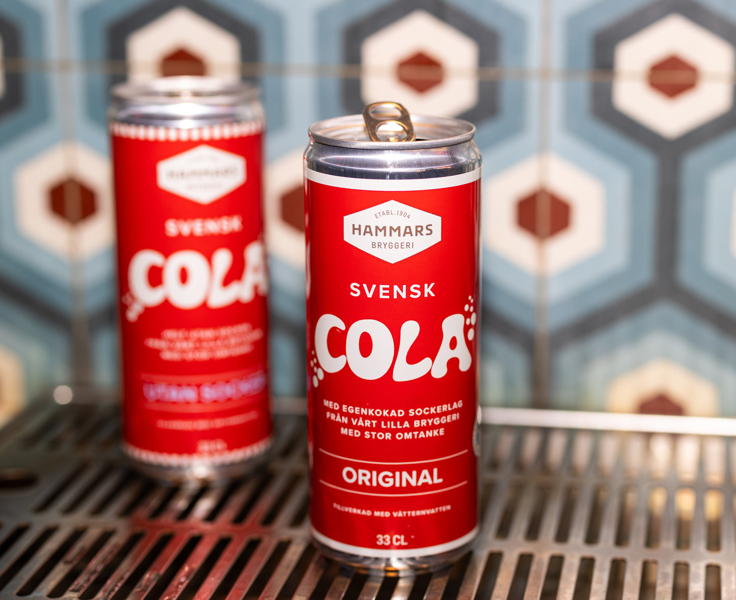 Swedish Cola - Sugar Free - Hammars